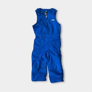 The North Face Hyvent Insulated Blue Snow Bibs 4T